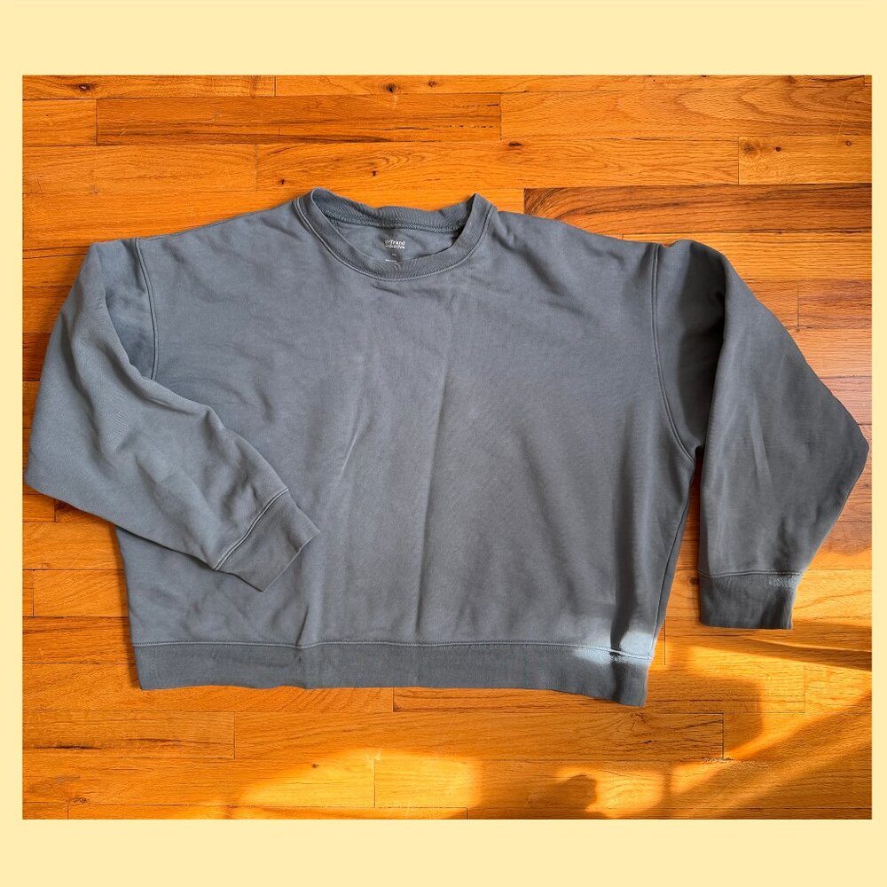 Girlfriend Collective Lagoon Classic Sweatshirt XXL
